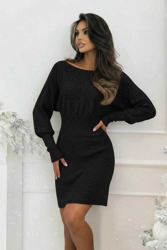 Robe mailles brillante - L'autre mode