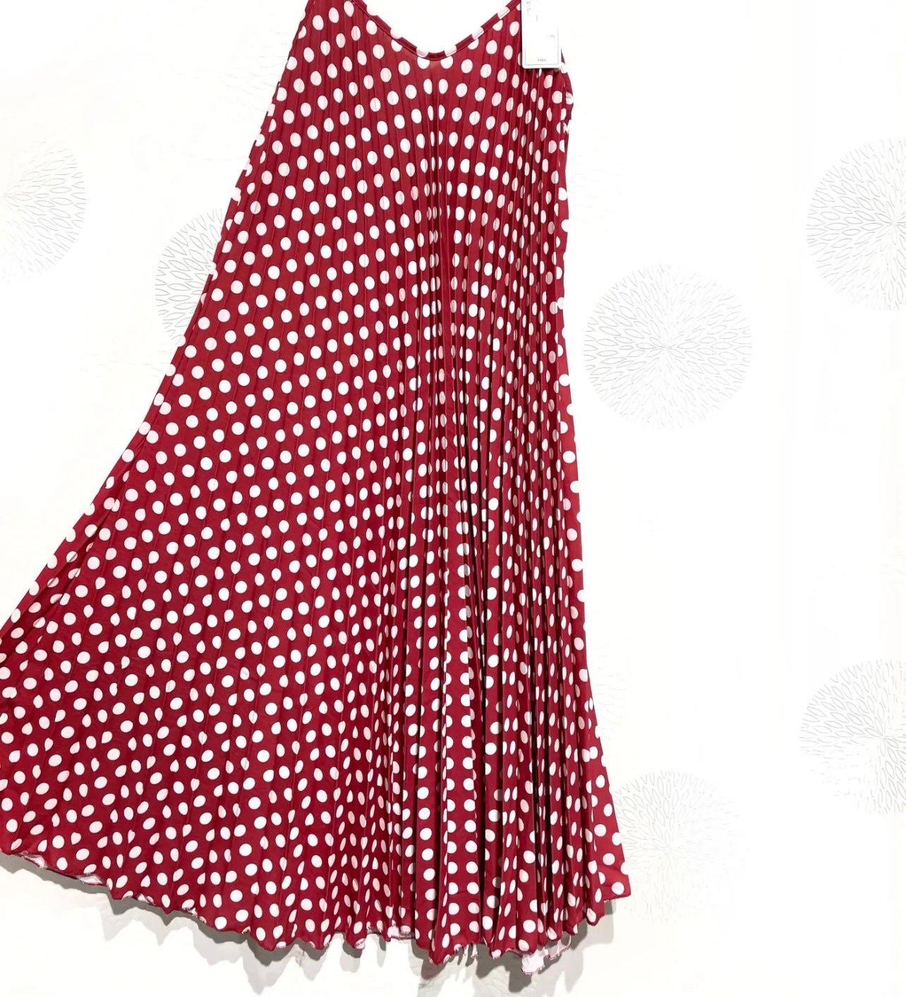 Robe plissée à pois - L'autre mode