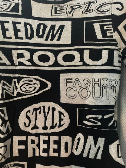 ROBE PULL EN MAILLES LUREX - L'autre mode