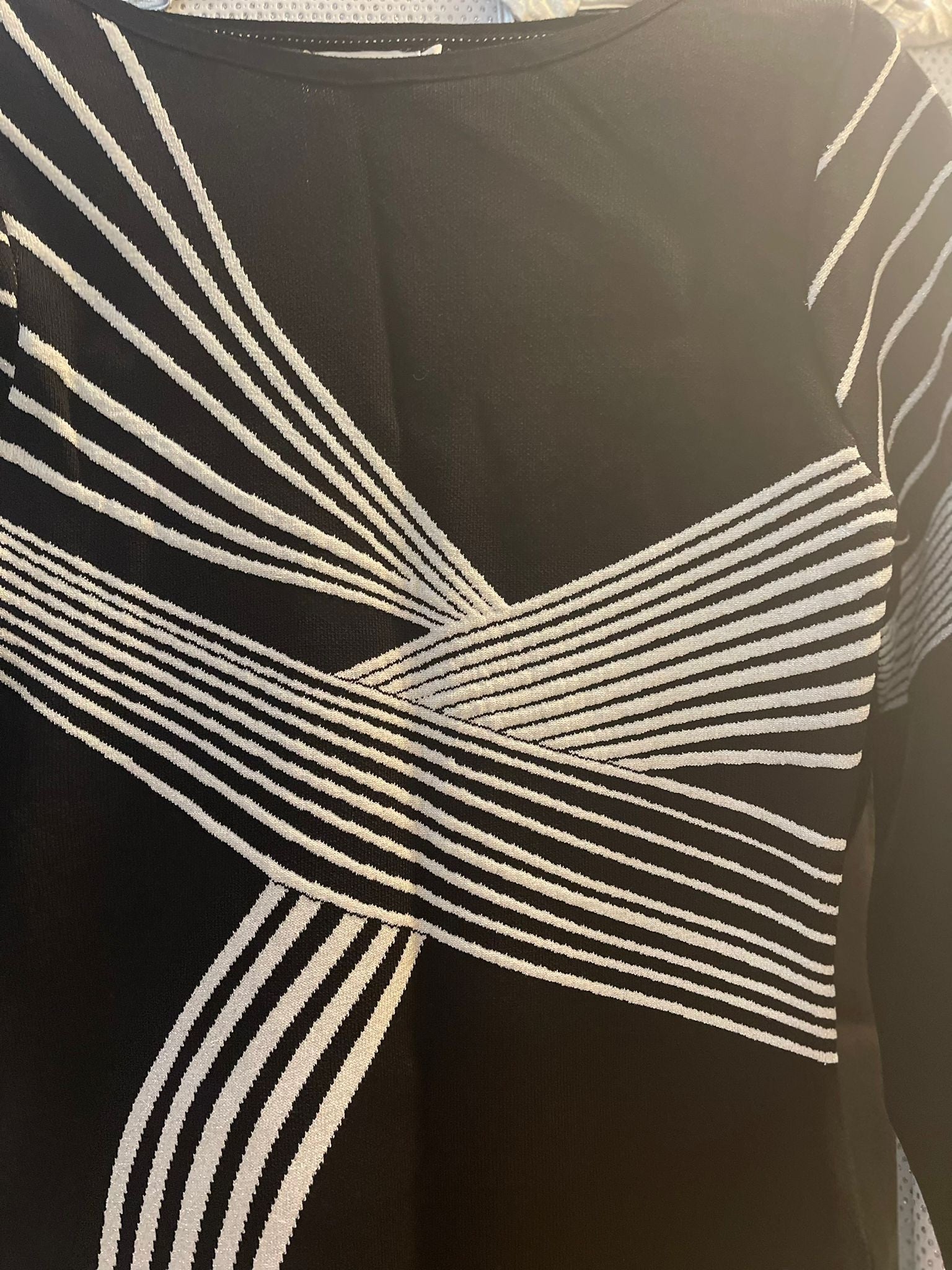 ROBE PULL EN MAILLES LUREX - L'autre mode