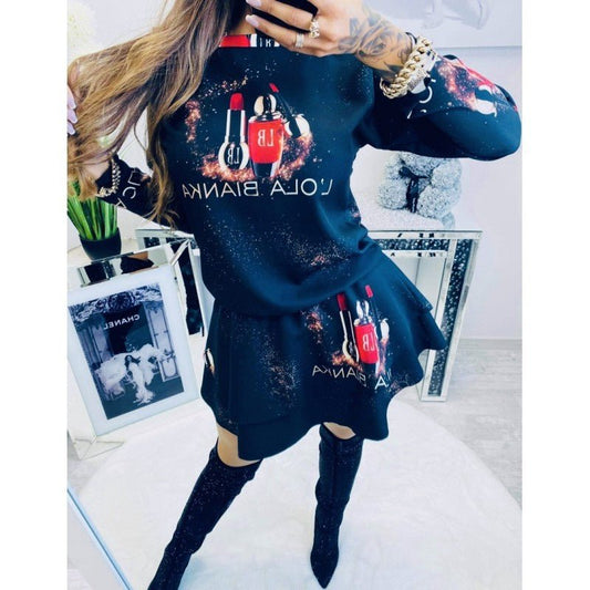 ROBE ROUGE À LÈVRES LOLA - L'autre mode