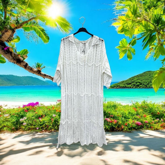 robe tricot coton - L'autre mode