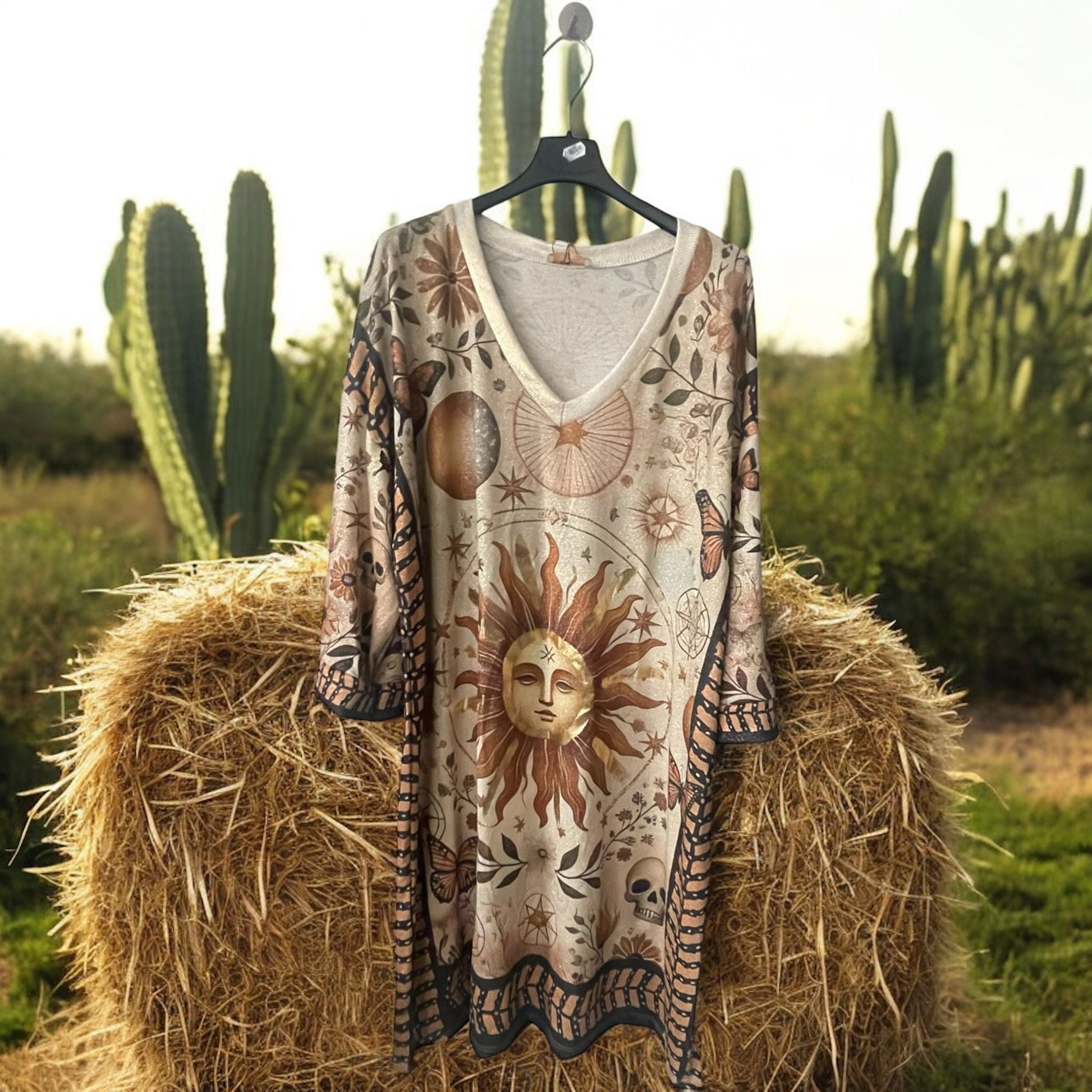robe tunique manches longues - L'autre mode