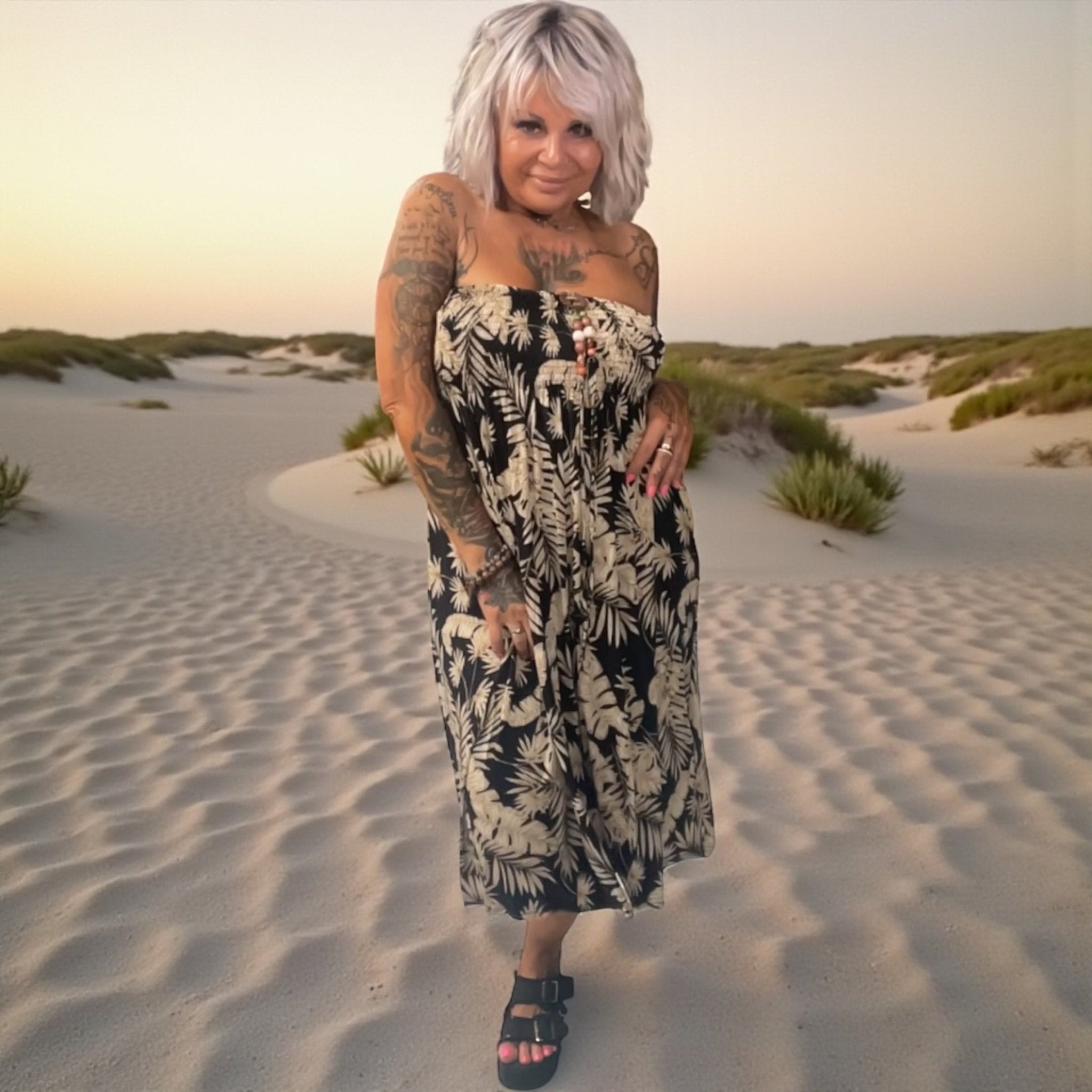 Robe/jupe bustier courte - L'autre mode