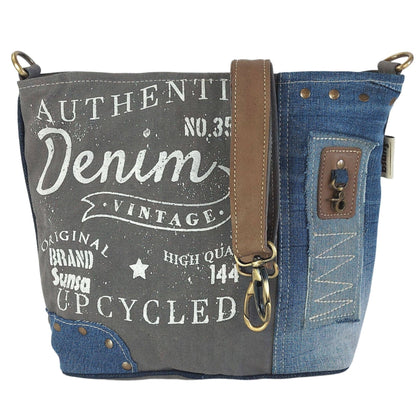 Sac à bandoulière Sunsa authentic denim - L'autre mode