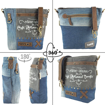 Sac à bandoulière Sunsea en jean vintage saint - véran - L'autre mode
