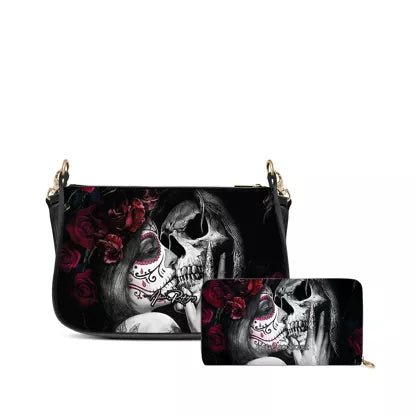 Sac à main Ivy et portefeuille zippé ALVIERO RODRIGUEZ model 2 - L'autre mode