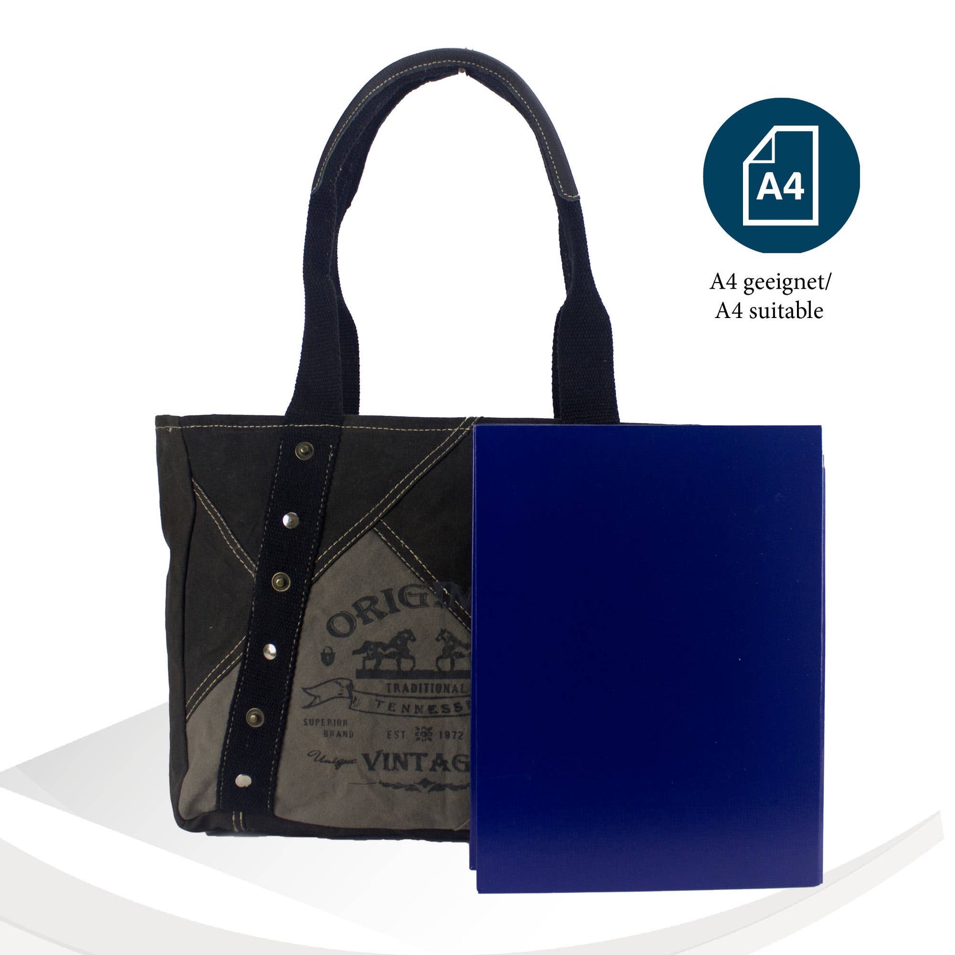 Sac à main Sunsa en toile vintage traditional tennesse - L'autre mode