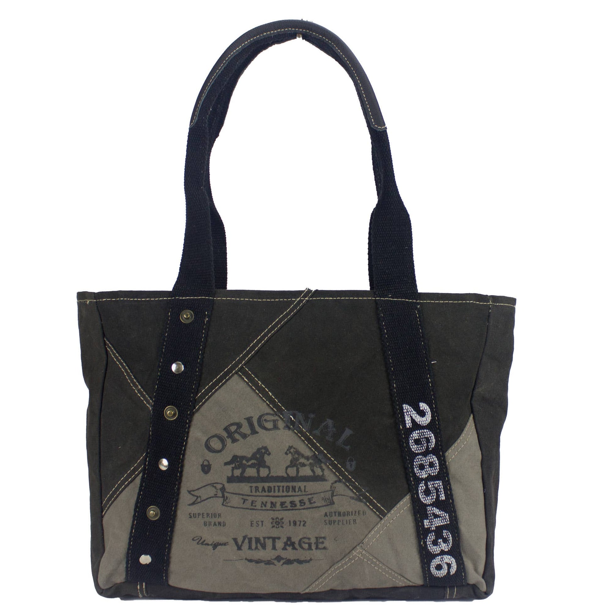 Sac à main Sunsa en toile vintage traditional tennesse - L'autre mode
