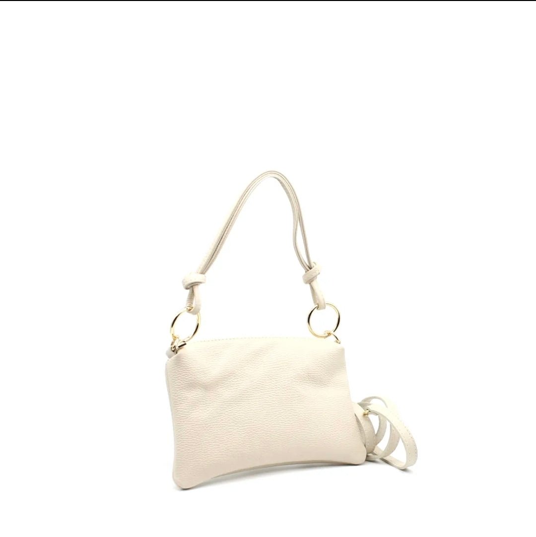 Sac bandoulière en croûte de cuir - L'autre mode