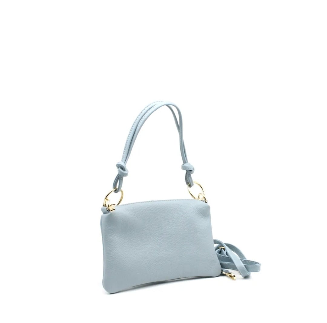 Sac bandoulière en croûte de cuir - L'autre mode