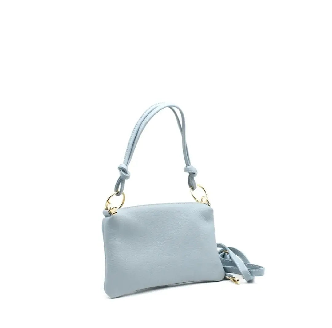 Sac bandoulière en croûte de cuir - L'autre mode