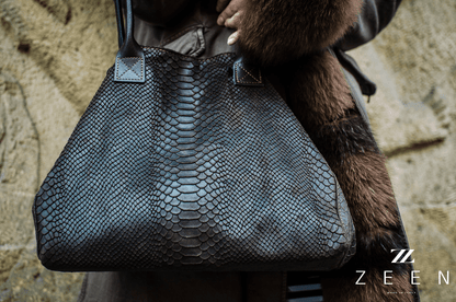 Sac cuir LOLA Choco - L'autre mode