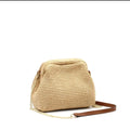 Sac en rafia avec bandoulière - L'autre mode