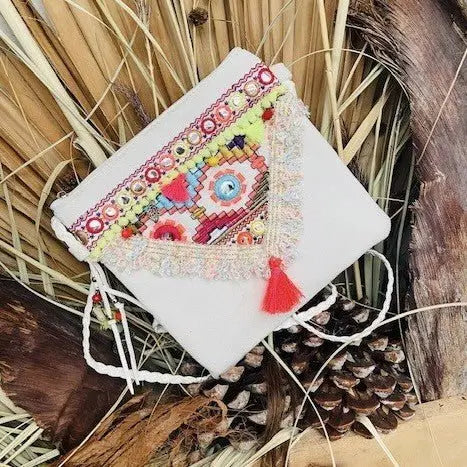 SAC POCHETTE COLORÉ - L'autre mode