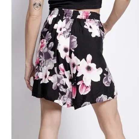 SHORT À IMPRIMÉ FLEURS - L'autre mode