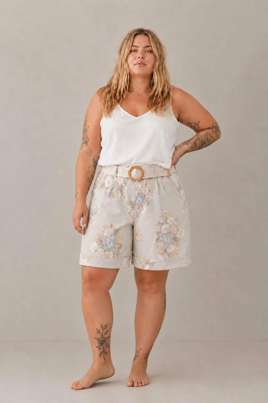 Short fleurs d’été - L'autre mode