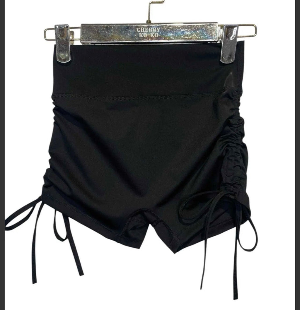 Short sport froncé taille haute - L'autre mode
