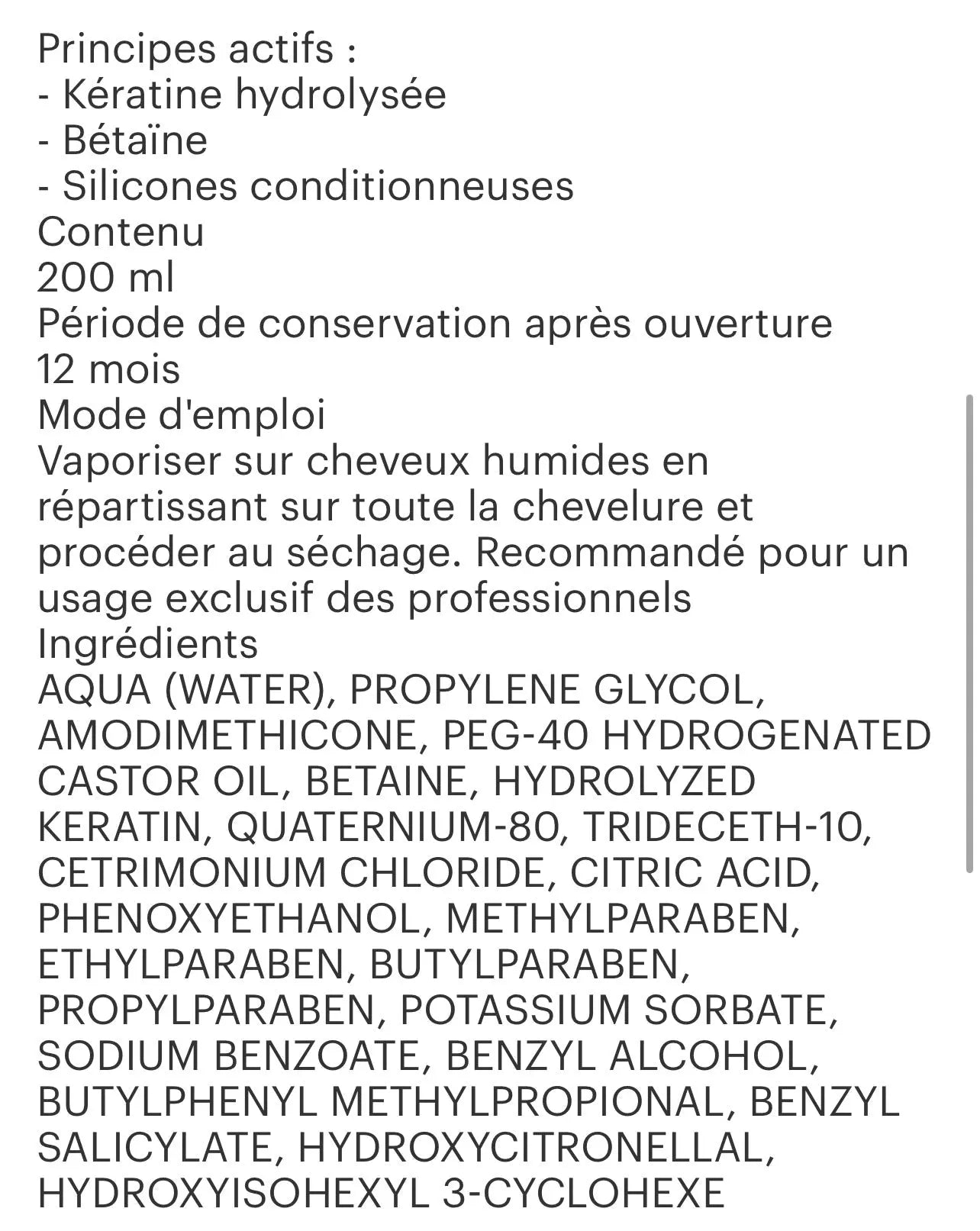 Soin kératine - L'autre mode