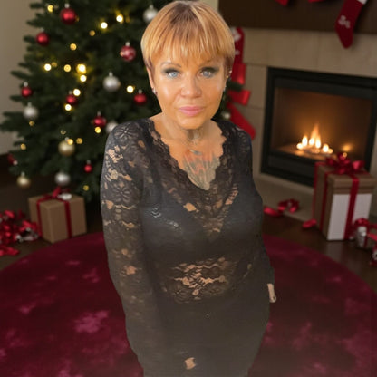 sous pull blouse dentelle - L'autre mode