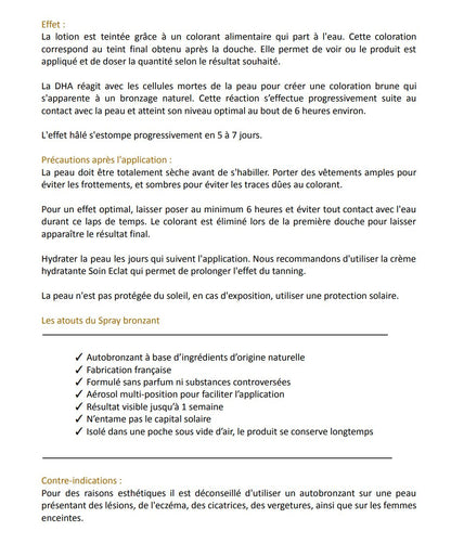 SPRAY BRONZANT RIVIERA TAN - L'autre mode