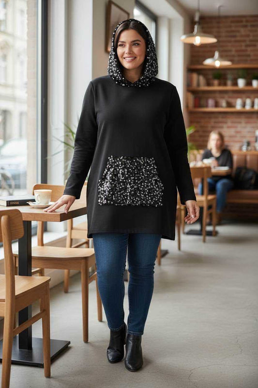 Sweat sequins de fêtes - L'autre mode