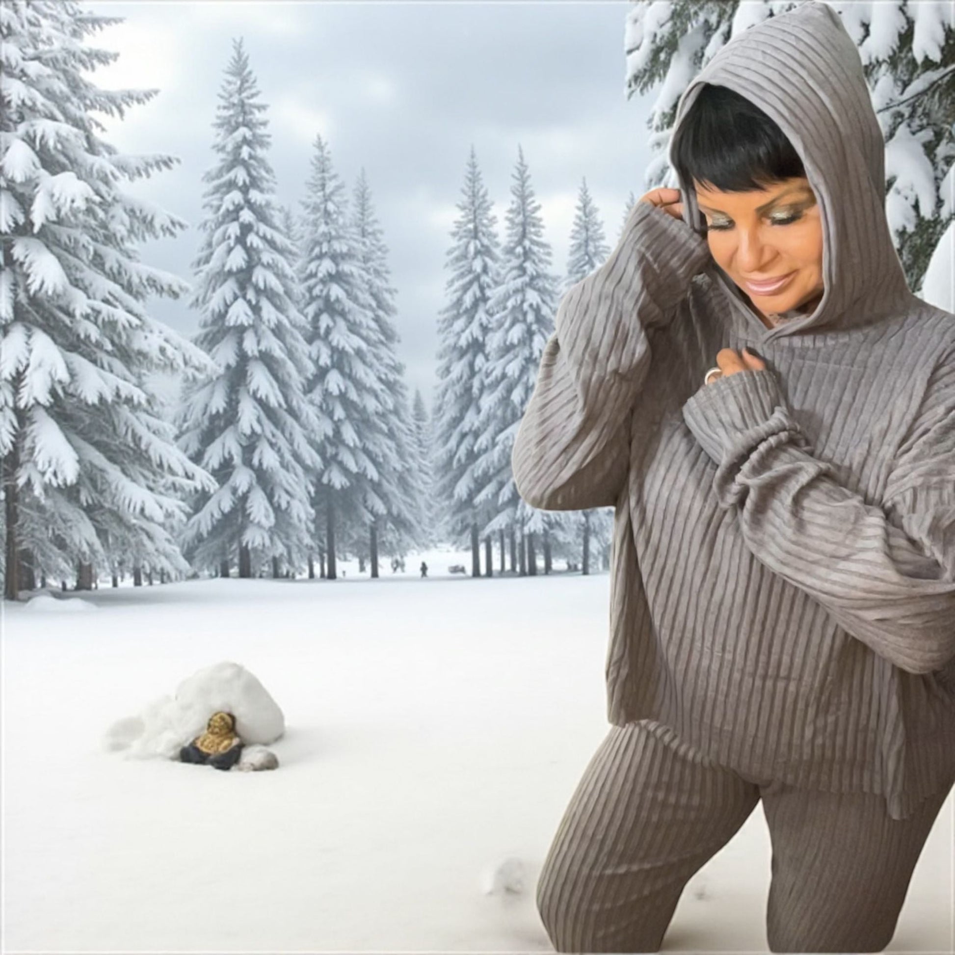 sweat souple et legging - L'autre mode