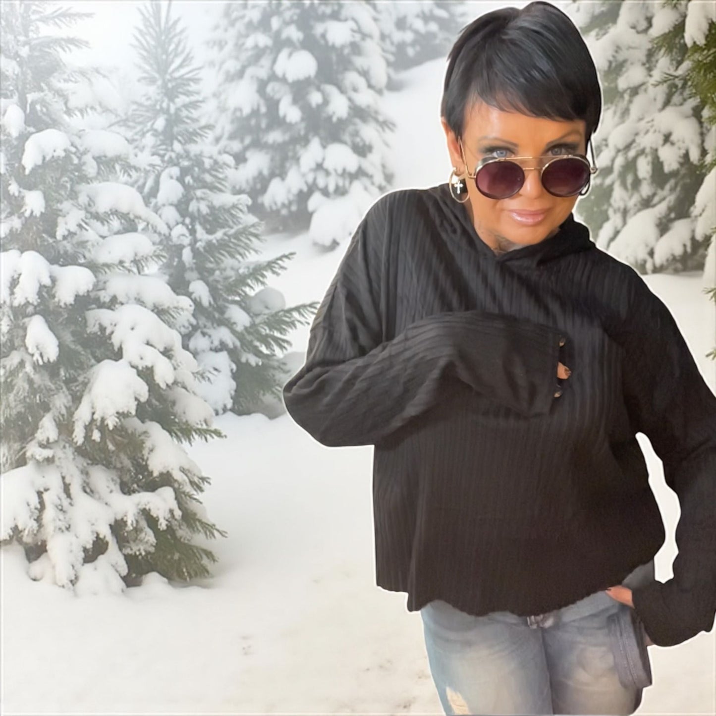 sweat souple et legging - L'autre mode