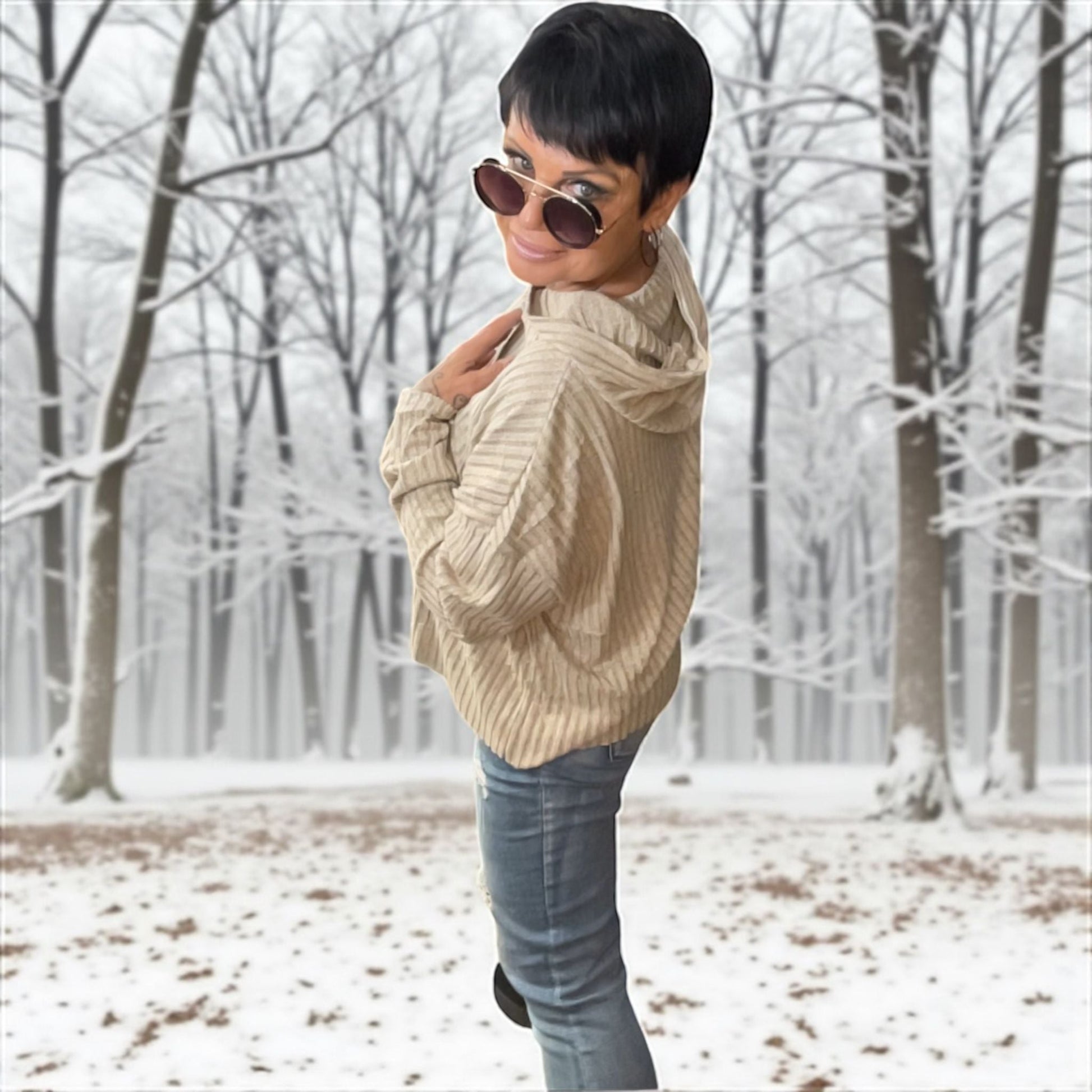 sweat souple et legging - L'autre mode