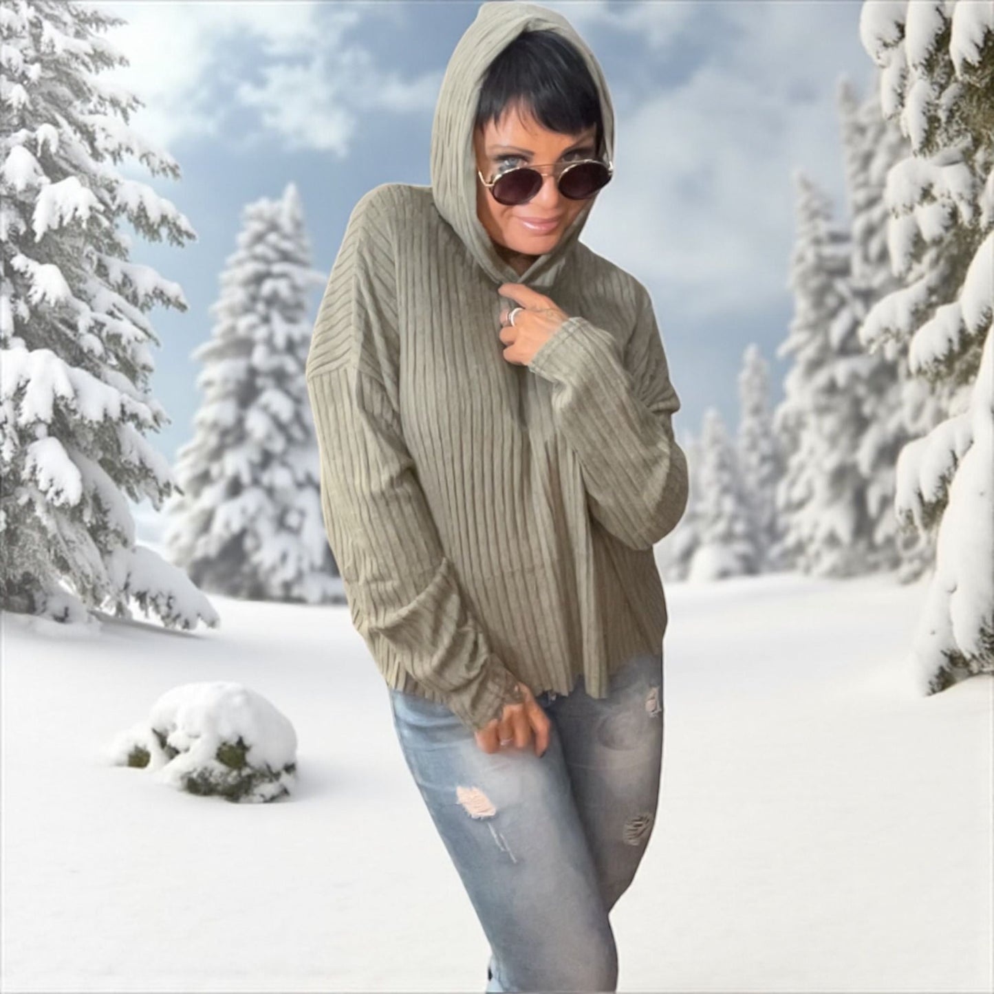 sweat souple et legging - L'autre mode