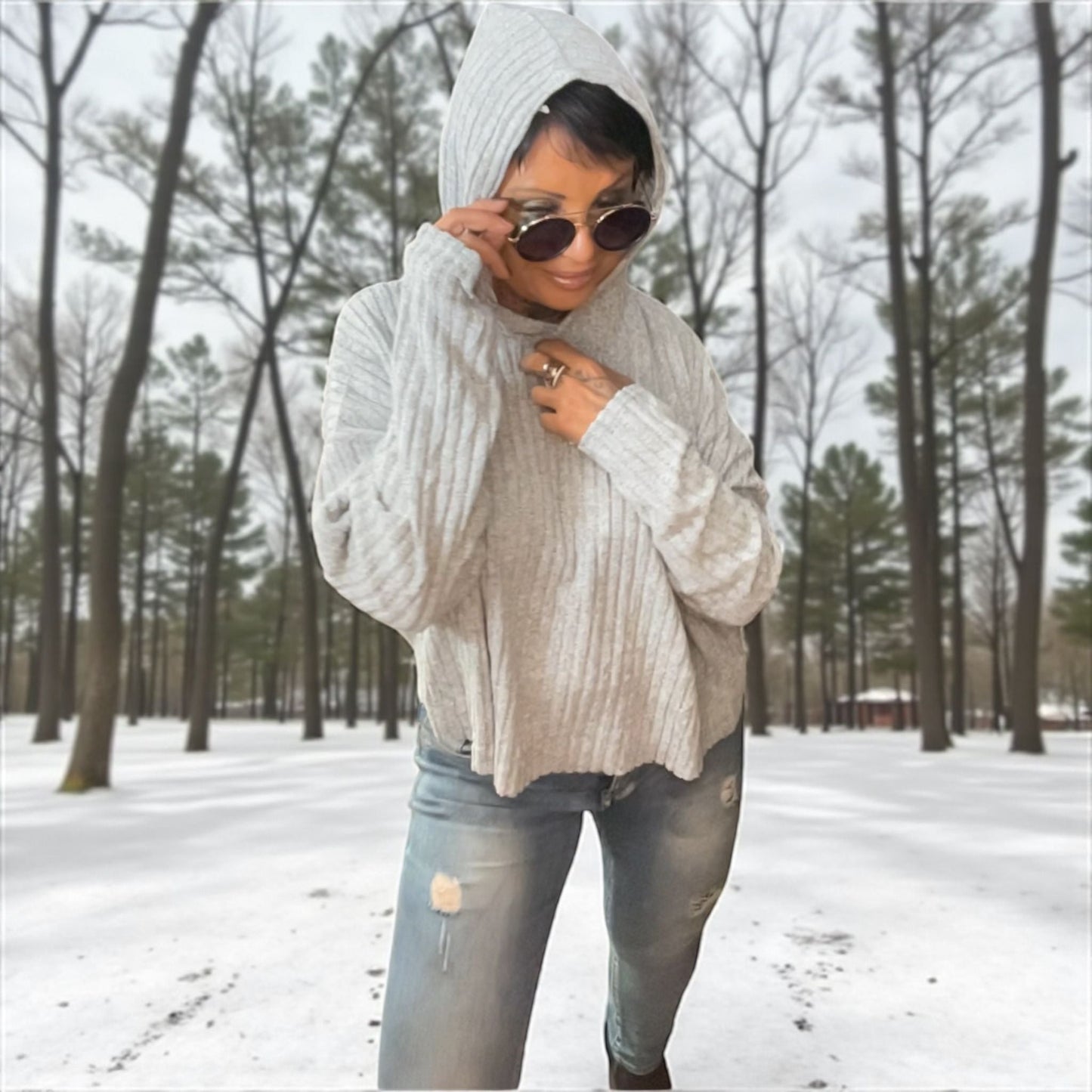 sweat souple et legging - L'autre mode