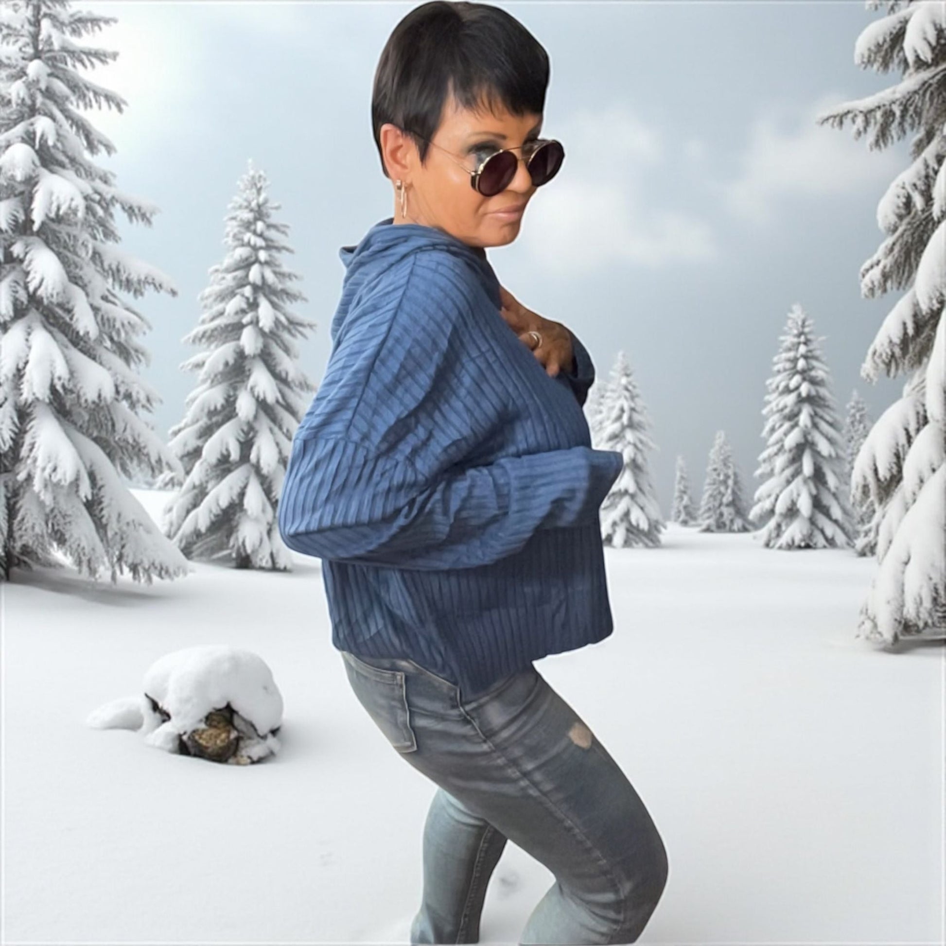 sweat souple et legging - L'autre mode