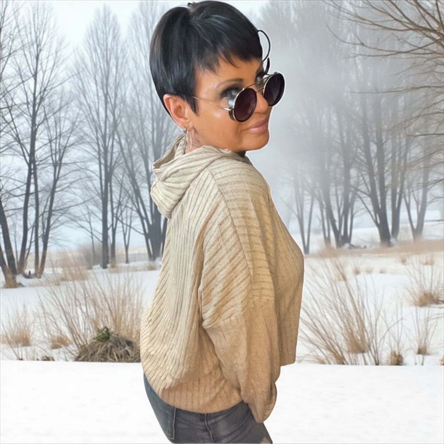 sweat souple et legging - L'autre mode