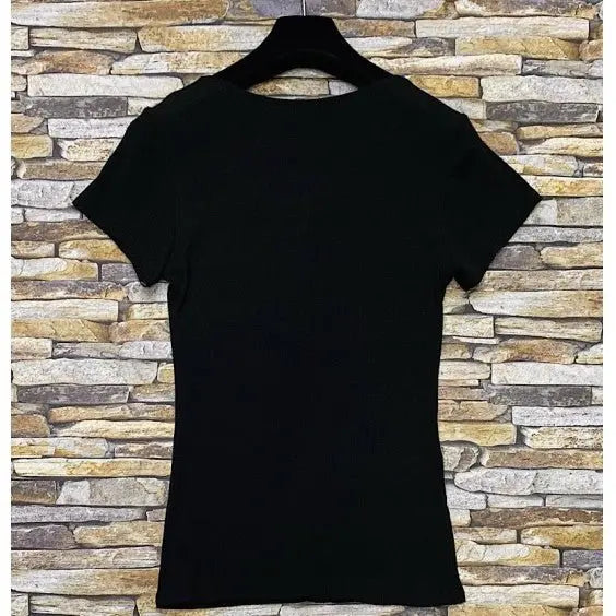T - SHIRT CÔTELÉ - L'autre mode