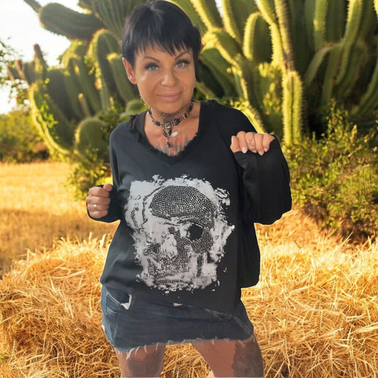 tee shirt crunchy manches longues - L'autre mode