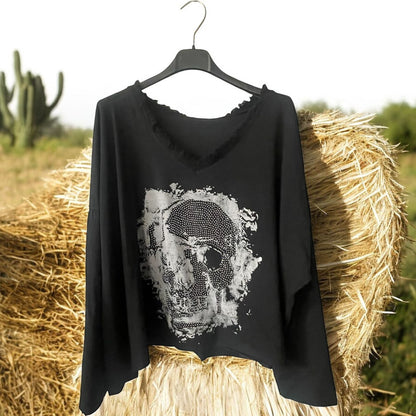 tee shirt crunchy manches longues - L'autre mode