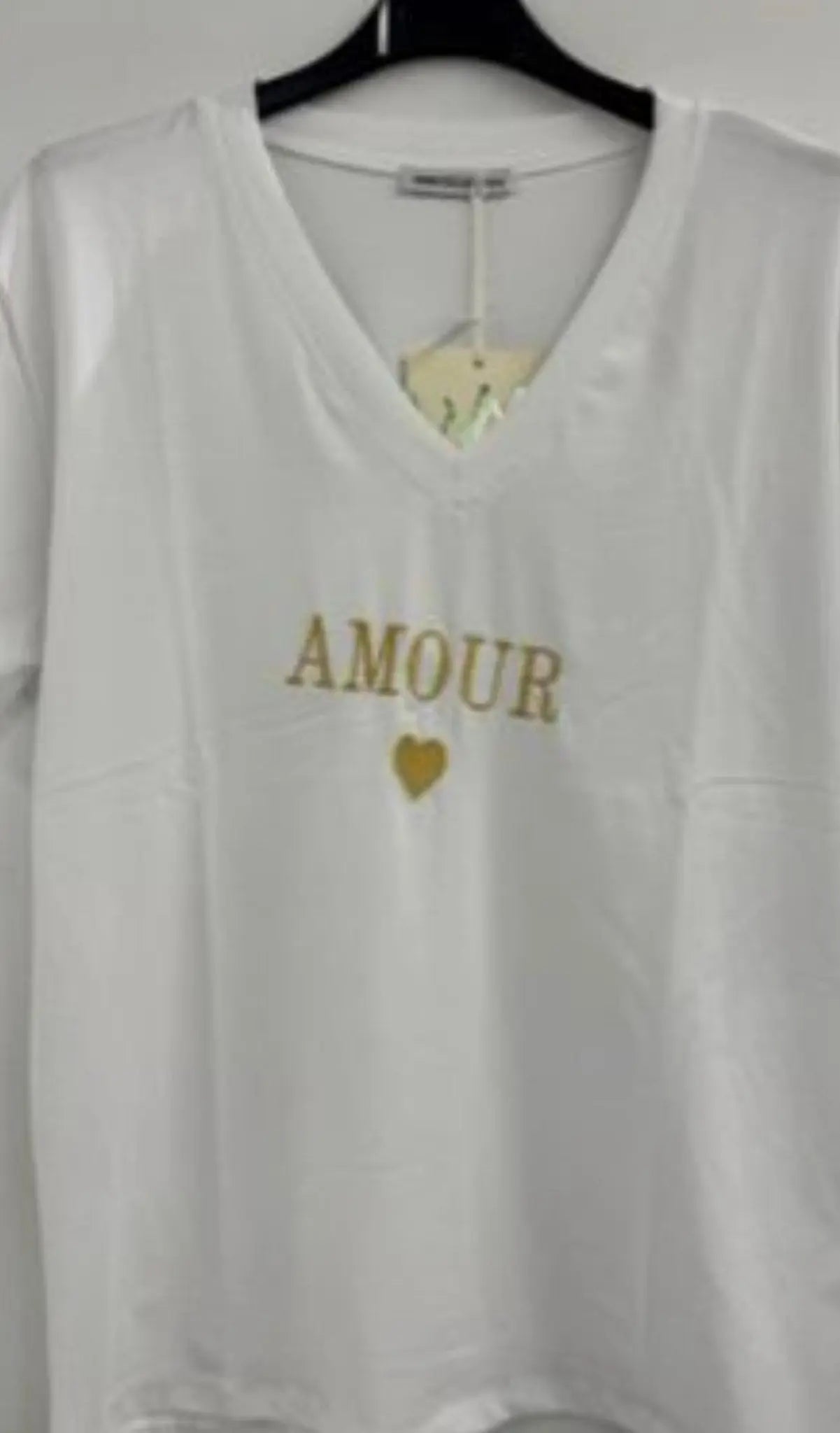 Tee shirt feuille d’or - L'autre mode