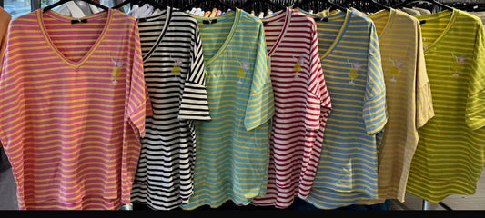 tee shirt mariniere - L'autre mode