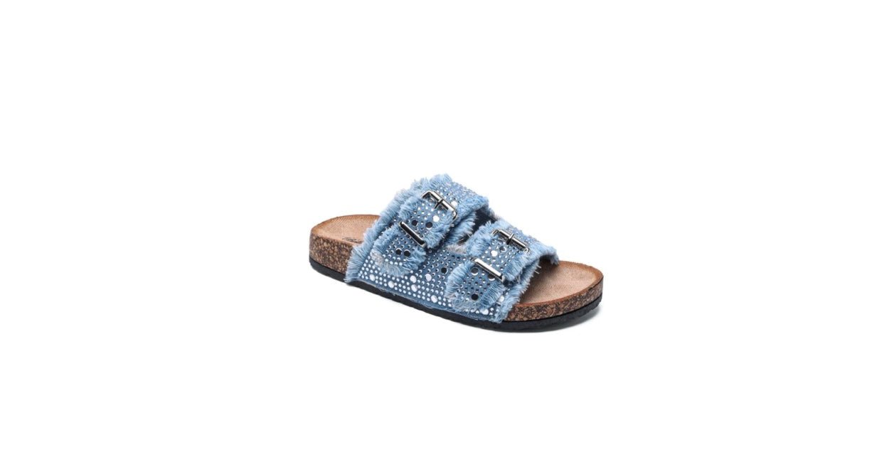 tong en jeans crunchy - L'autre mode