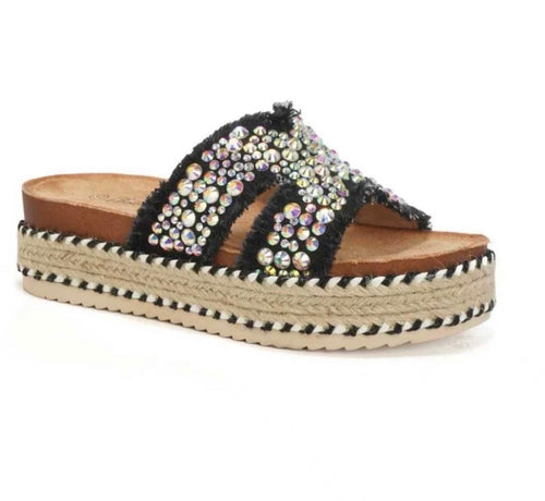 Tongs jeans & light - L'autre mode