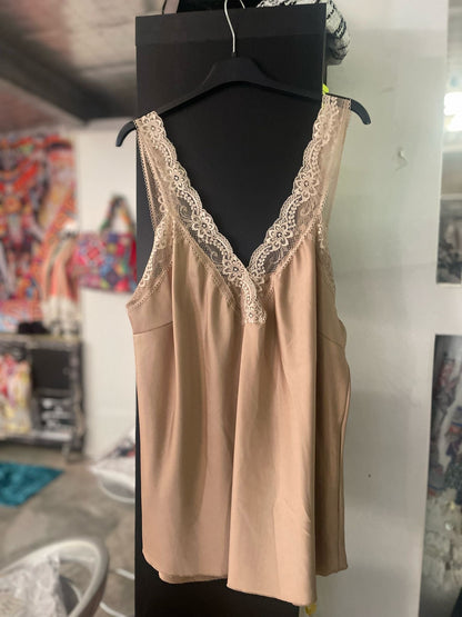 top satiné grande taille(noir réservé) - L'autre mode