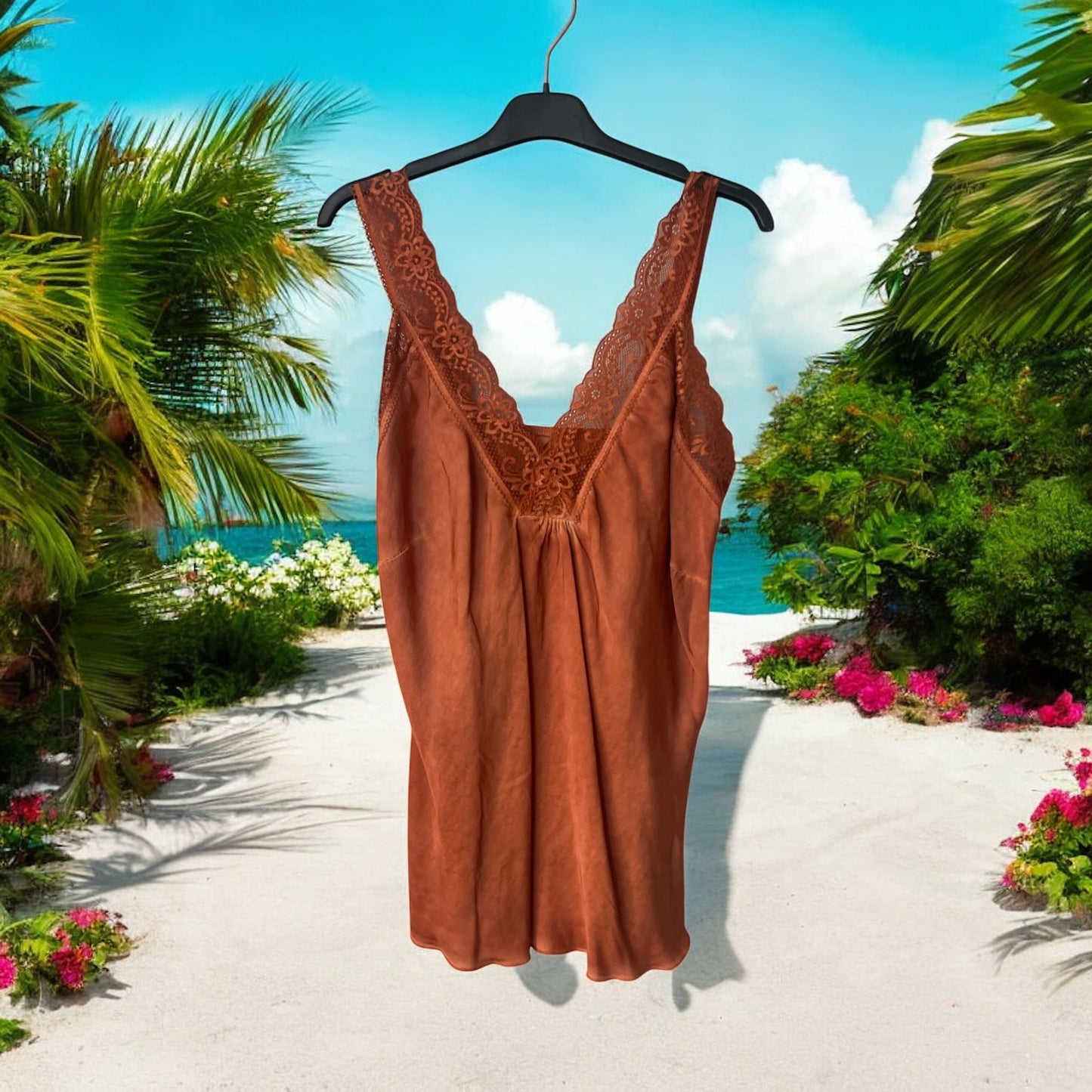 top viscose effet délavé - L'autre mode