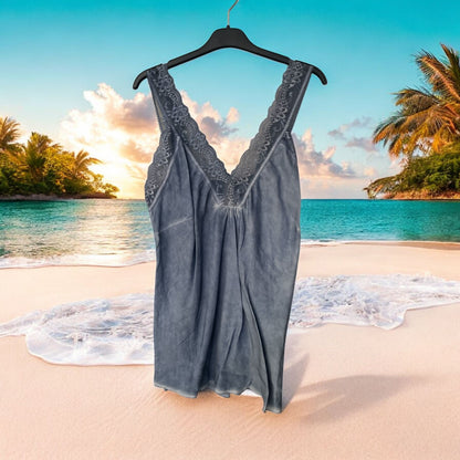 top viscose effet délavé - L'autre mode