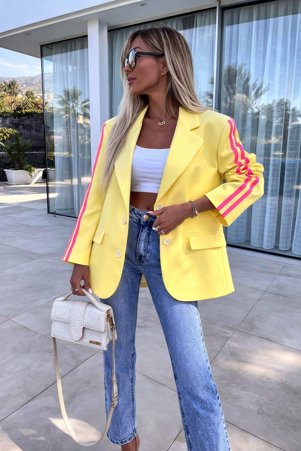 VESTE BLASER OVERSIZE DIDAS - L'autre mode