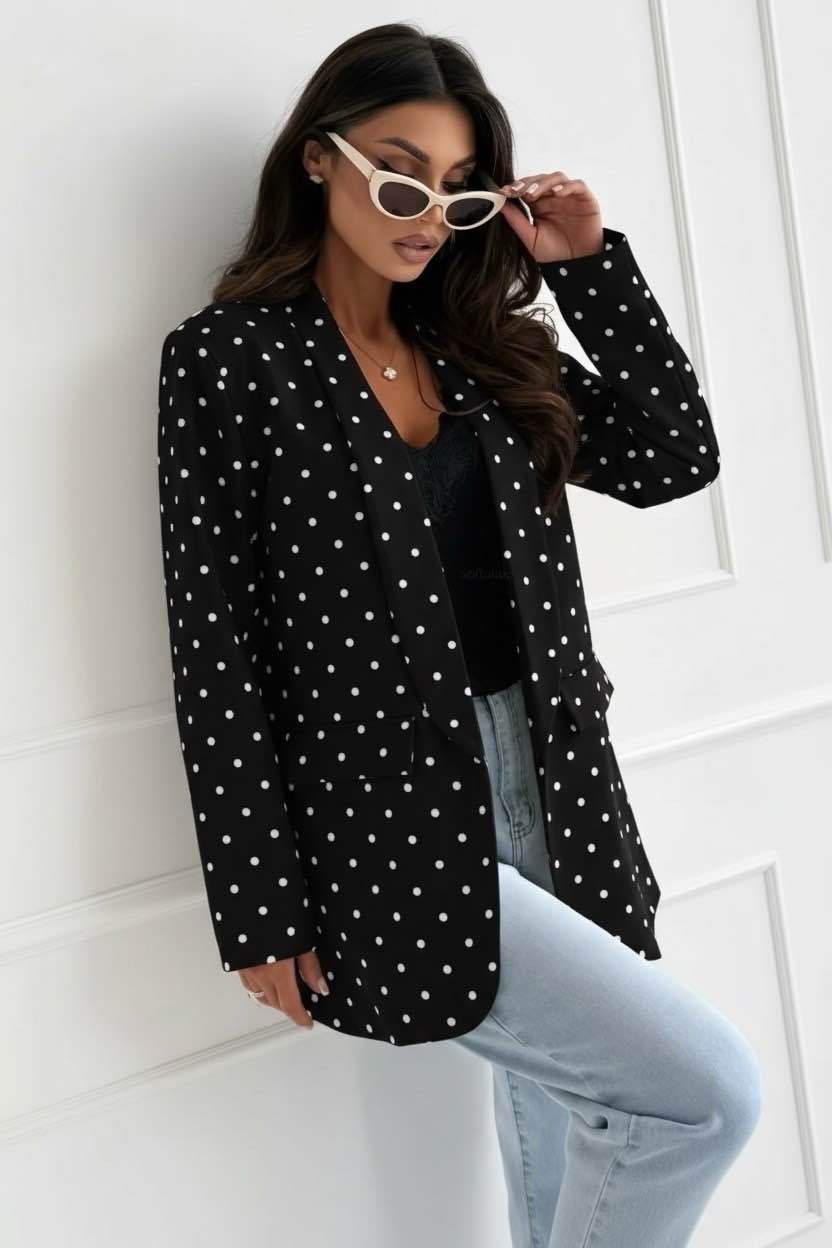 Veste blazer à pois - L'autre mode