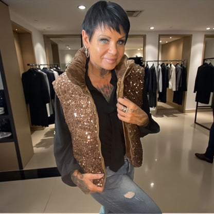 veste bling double effets - L'autre mode