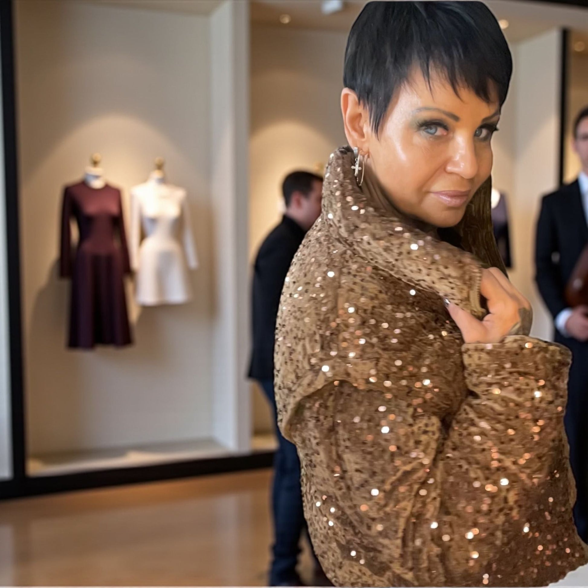 veste bling double effets - L'autre mode