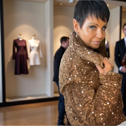 veste bling double effets - L'autre mode