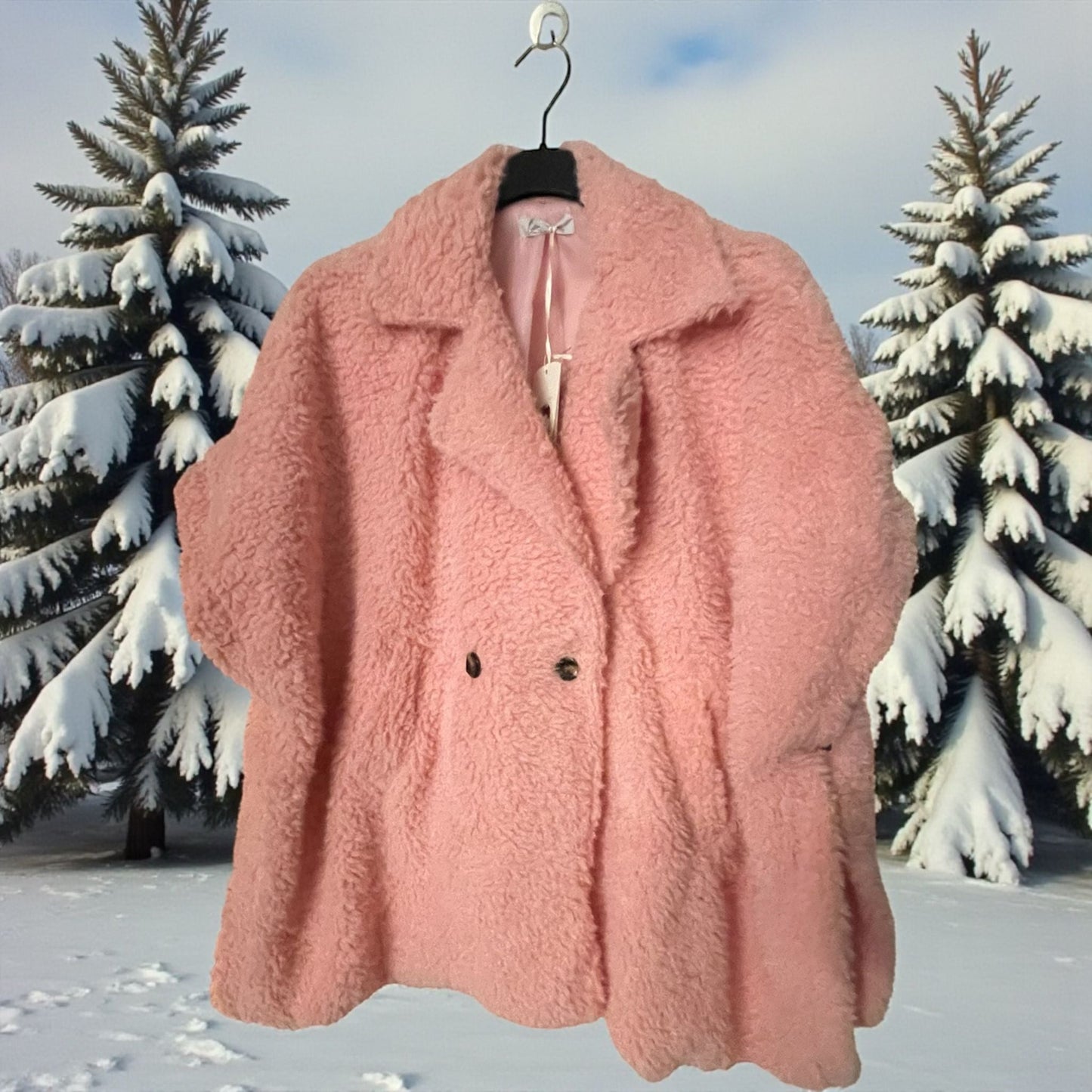 veste bouclette apology - L'autre mode