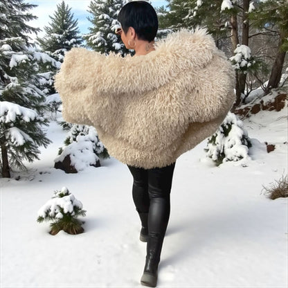 veste bouclettes of winter - L'autre mode